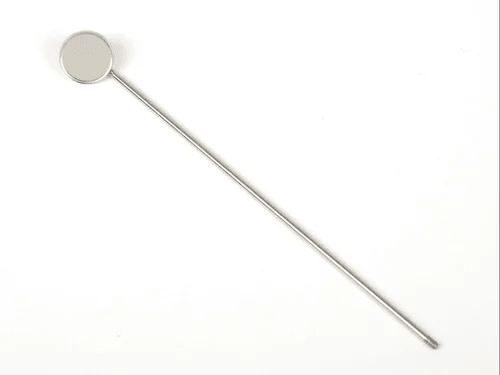 Vaishnav Surgicals Larngeal Mirror with Handle - Global Surgicals