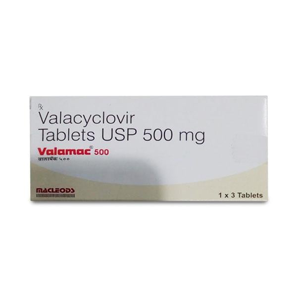 Valamac 500mg Tablet 3'S - Global Surgicals