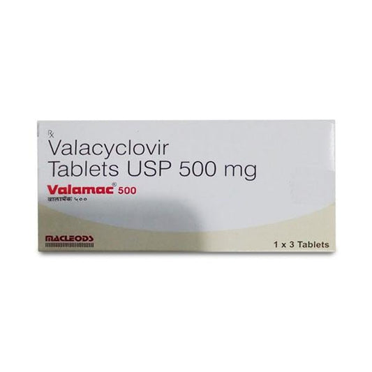 Valamac 500mg Tablet 3'S - Global Surgicals
