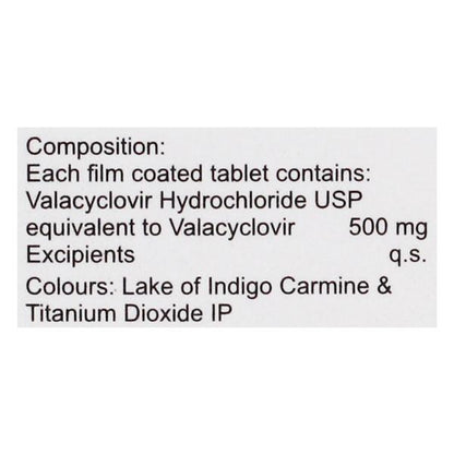 Valanext 500mg Tablet 3'S - Global Surgicals