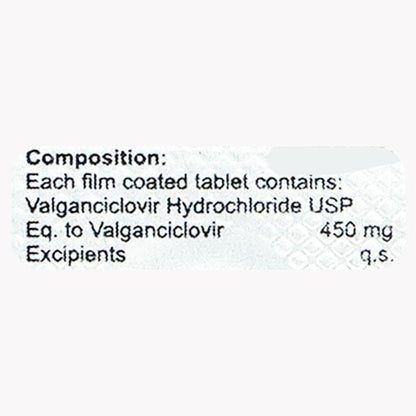 Valchek 450mg Tablet 2'S - Global Surgicals