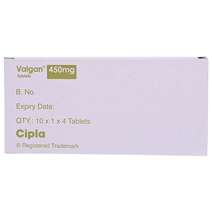 Valgan 450mg Tablet 4'S - Global Surgicals