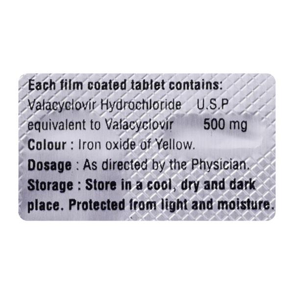 VALKON 500 Tablet 3's - Global Surgicals