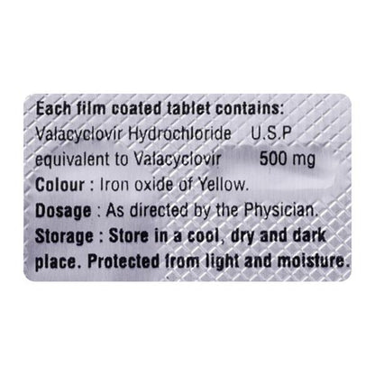 VALKON 500 Tablet 3's - Global Surgicals