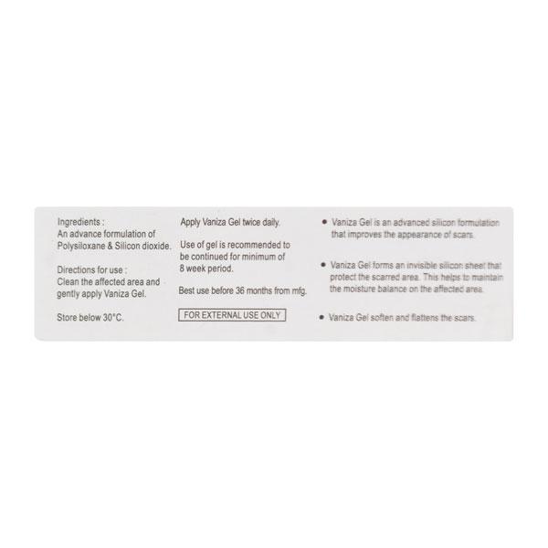 Vaniza Gel 10gm - Global Surgicals