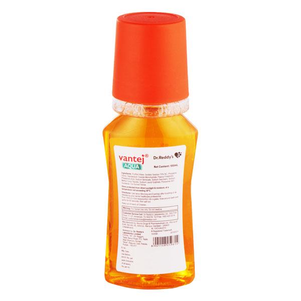 VANTEJ AQUA Mouth Wash 100ml - Global Surgicals