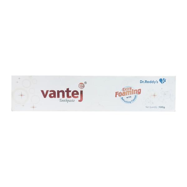 VANTEJ EXTRA FOAMING WITH REFRESHING FLAVOUR Tooth Paste 100gm - Global Surgicals