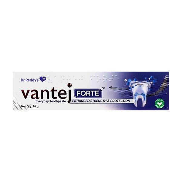 VANTEJ FORTE ENHANCE STRENGTH & PROTECTION EVERYDAY Tooth Paste 70g - Global Surgicals