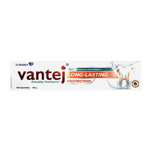 VANTEJ LONG LASTING PROTECTION EVERYDAY Tooth Paste 50g - Global Surgicals