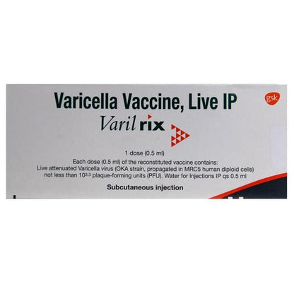 Varilrix Vaccine 0.5ml - Global Surgicals