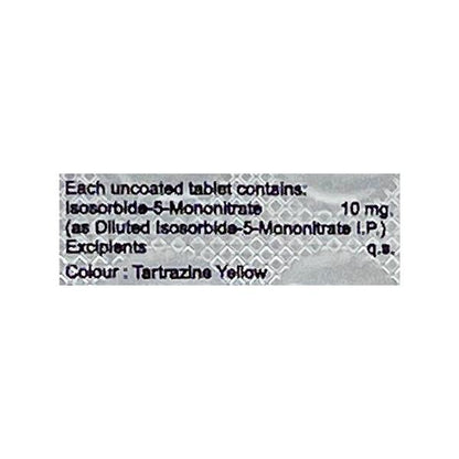 Vasodil 10mg Tablet 10'S - Global Surgicals
