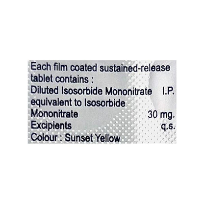 Vasodil SR 30mg Tablet 10'S - Global Surgicals