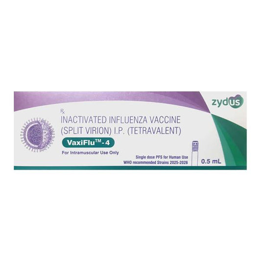 VAXIFLU 4 STRAINS 2025-2026 Prefilled Syringe(Pfs) 0.5ml - Global Surgicals