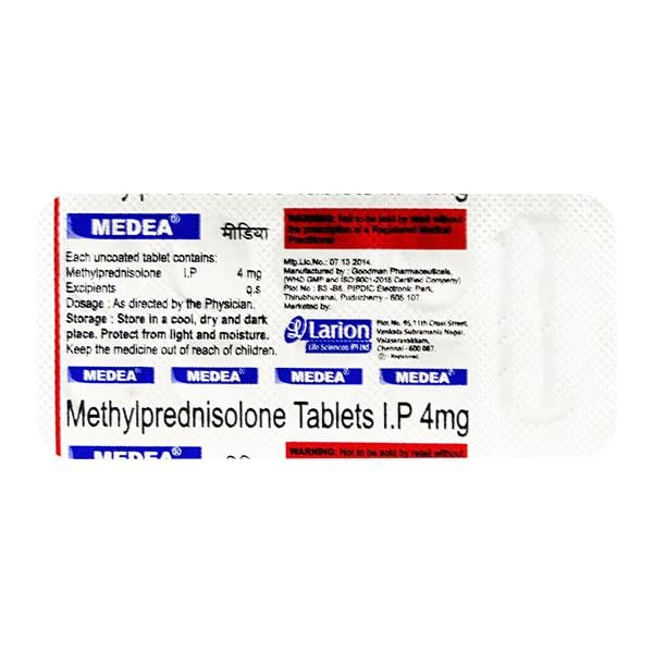 Medea 4mg Tablet 10'S