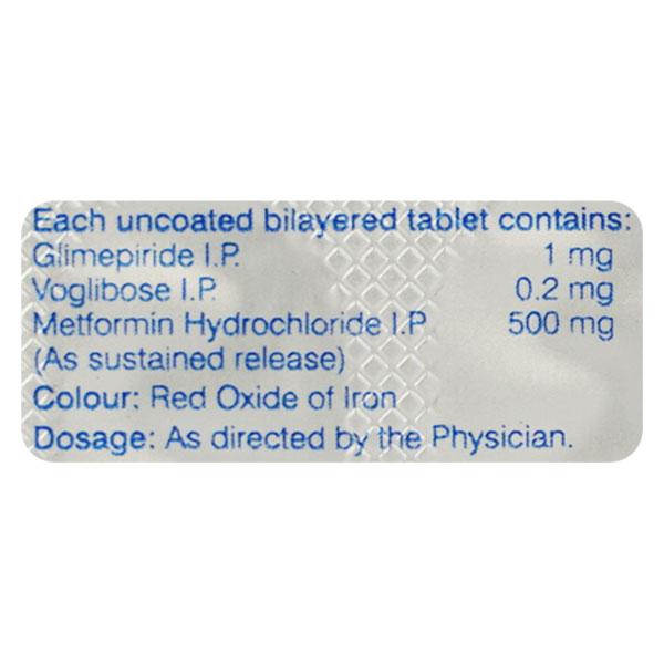 TRIBLEND VG 1mg Tablet 10's