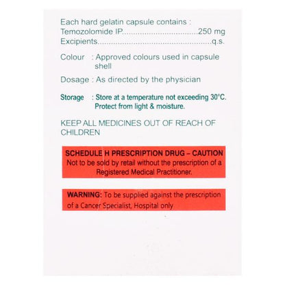Temotero 250mg Capsule 5'S