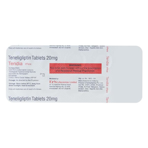Tendia 20mg Tablet 10'S