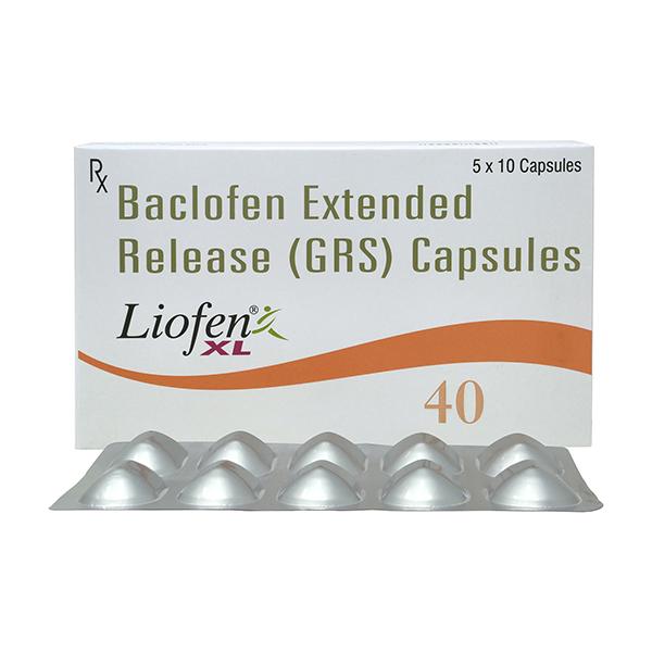 Liofen XL 40mg Capsule 10'S