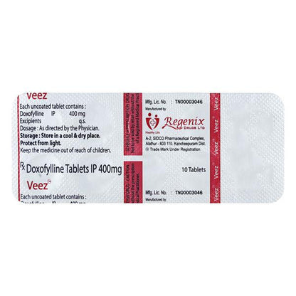 VEEZ Tablet 10's - Global Surgicals