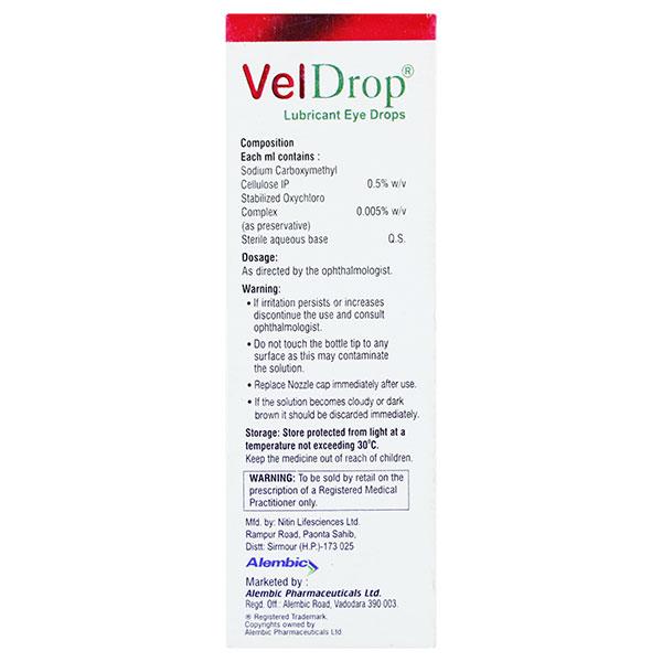 Veldrop Eye Drops 10ml - Global Surgicals