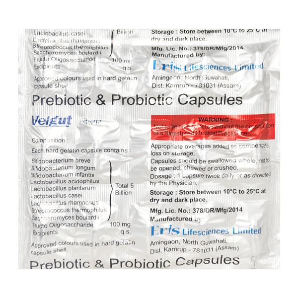 VELGUT Capsule 15's - Global Surgicals