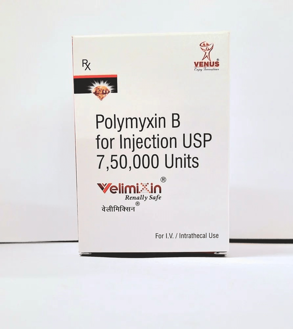 Velimixin Renally Safe 750000 IU Injection - Global Surgicals