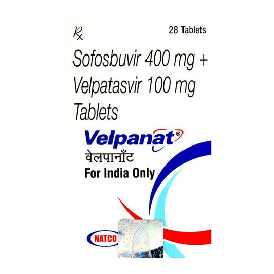 Velpanat Tablet 28'S - Global Surgicals