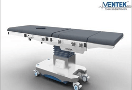 Ventek Amaze 5001 C - Arm Compatible OT Table - Global Surgicals