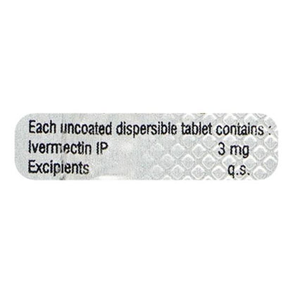 Vermact 3mg Tablet - Global Surgicals