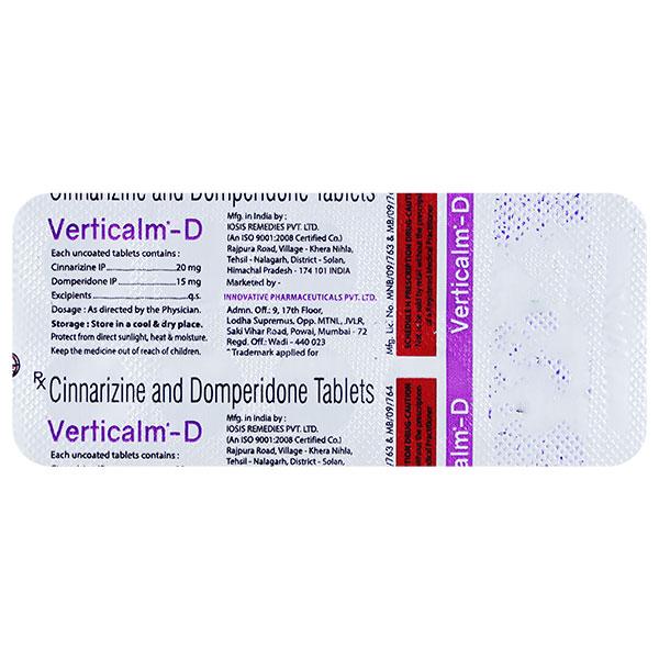 VERTICALM D Tablet 10's - Global Surgicals