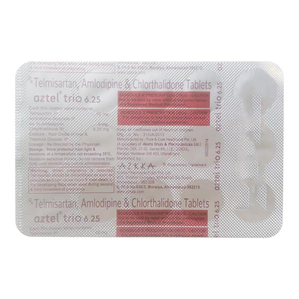 AZTEL TRIO 6.25 Tablet 15's