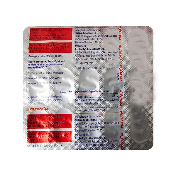 VOZUCA M 0.2 Tablet 15's