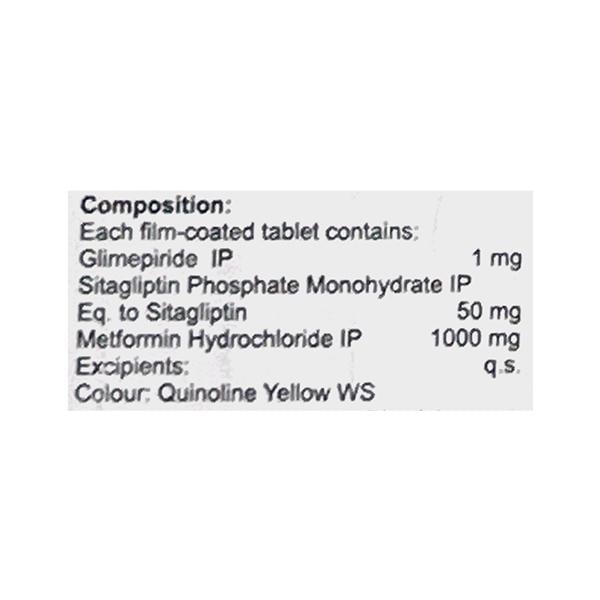 SITAGLO GM 1 Tablet 10's