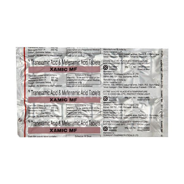 Xamic MF Tablet 10'S