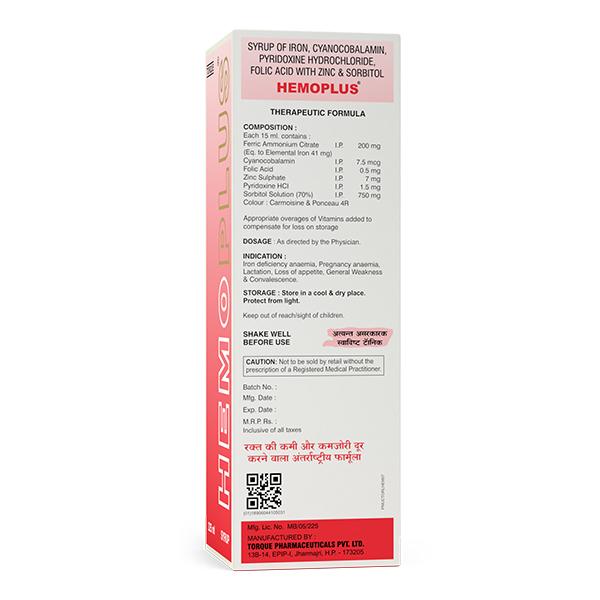 Hemoplus Syrup 225ml