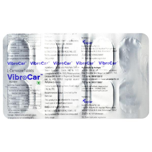 VIBROCAR Tablet 10's - Global Surgicals