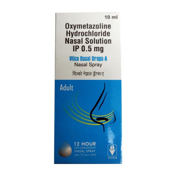 VILCO NASAL DROPS A Nasal Spray 10ml - Global Surgicals