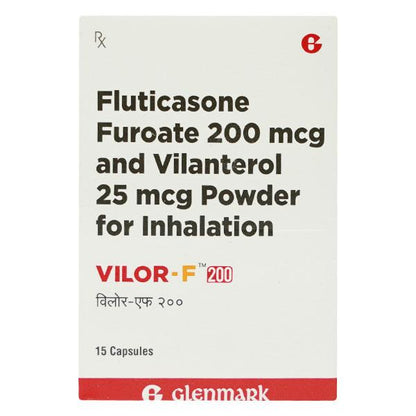 VILOR F 200 Capsule 15's - Global Surgicals