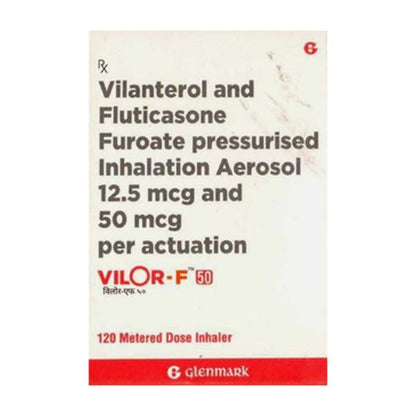 VILOR F 50 Inhaler 120md - Global Surgicals