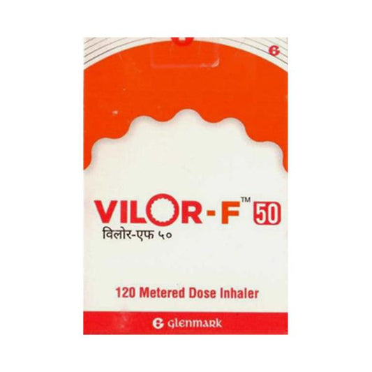 VILOR F 50 Inhaler 120md - Global Surgicals