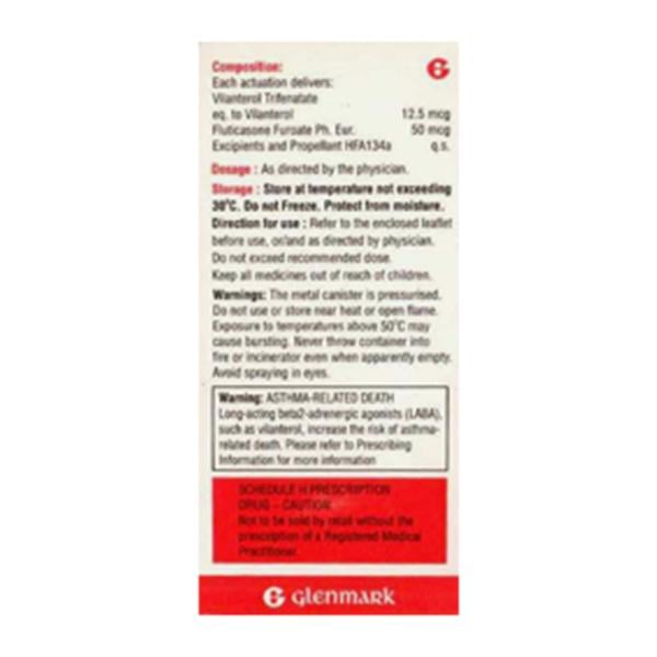VILOR F 50 Inhaler 120md - Global Surgicals