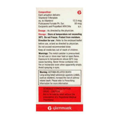 VILOR F 50 Inhaler 120md - Global Surgicals