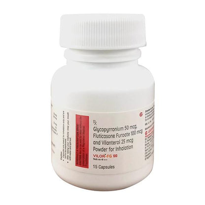 VILOR FG 100 Capsule 15's - Global Surgicals