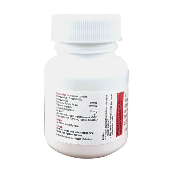 VILOR FG 100 Capsule 15's - Global Surgicals