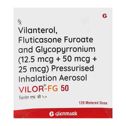 VILOR FG 50 Inhaler 120md - Global Surgicals