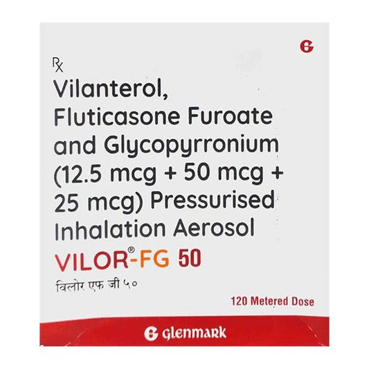 VILOR FG 50 Inhaler 120md - Global Surgicals