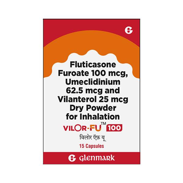 VILOR FU 100 Capsule 15's - Global Surgicals