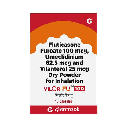 VILOR FU 100 Capsule 15's - Global Surgicals