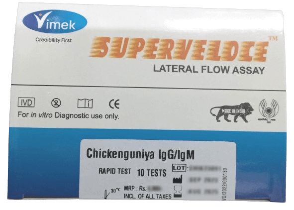 Vimek Chikungunya IgG/IgM Rapid Card - Global Surgicals