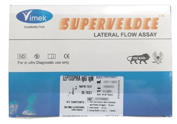 Vimek Leptospira IgG/IgM Rapid Card - Global Surgicals